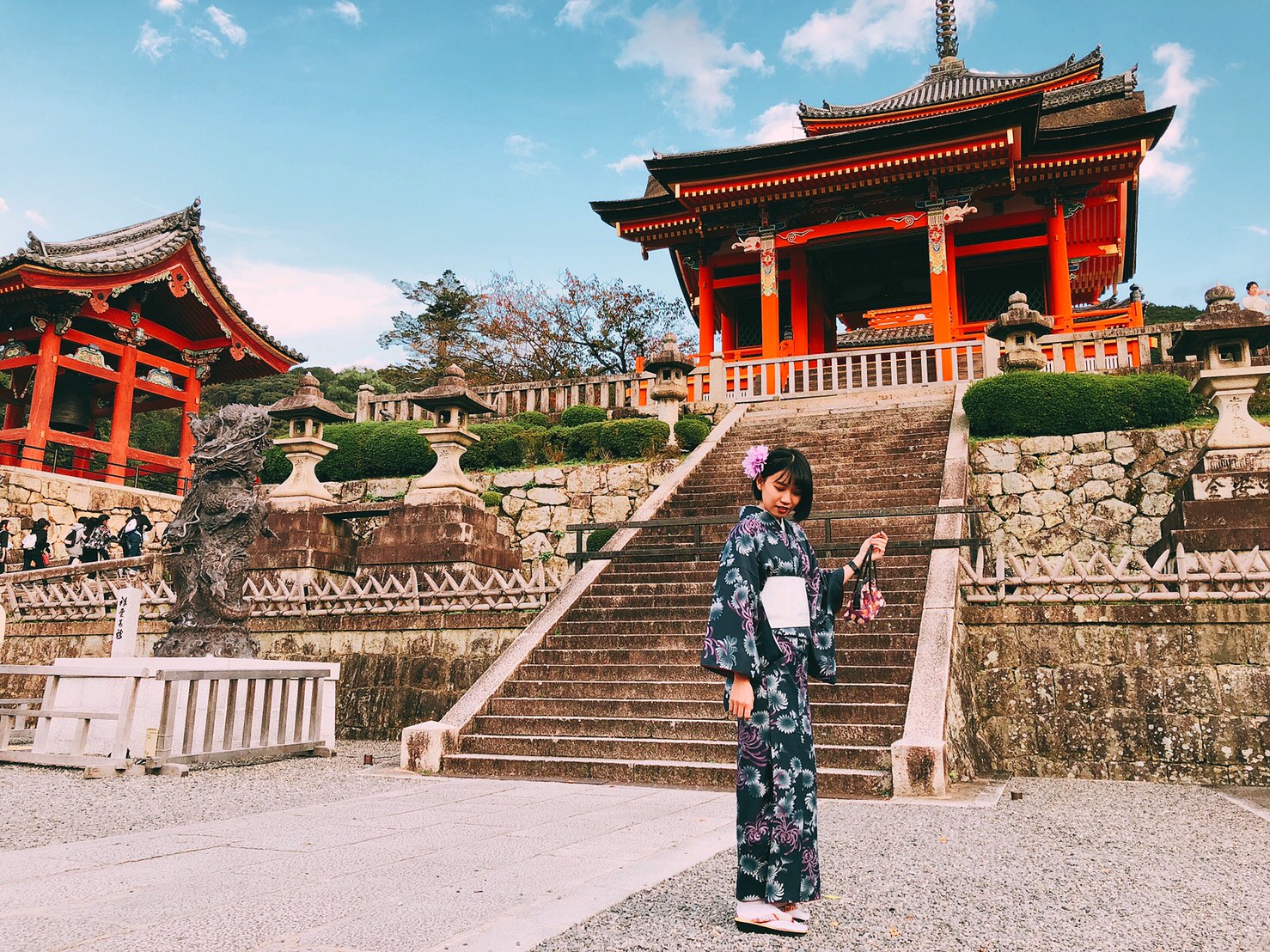 人気のある清水寺に行きましょう♡