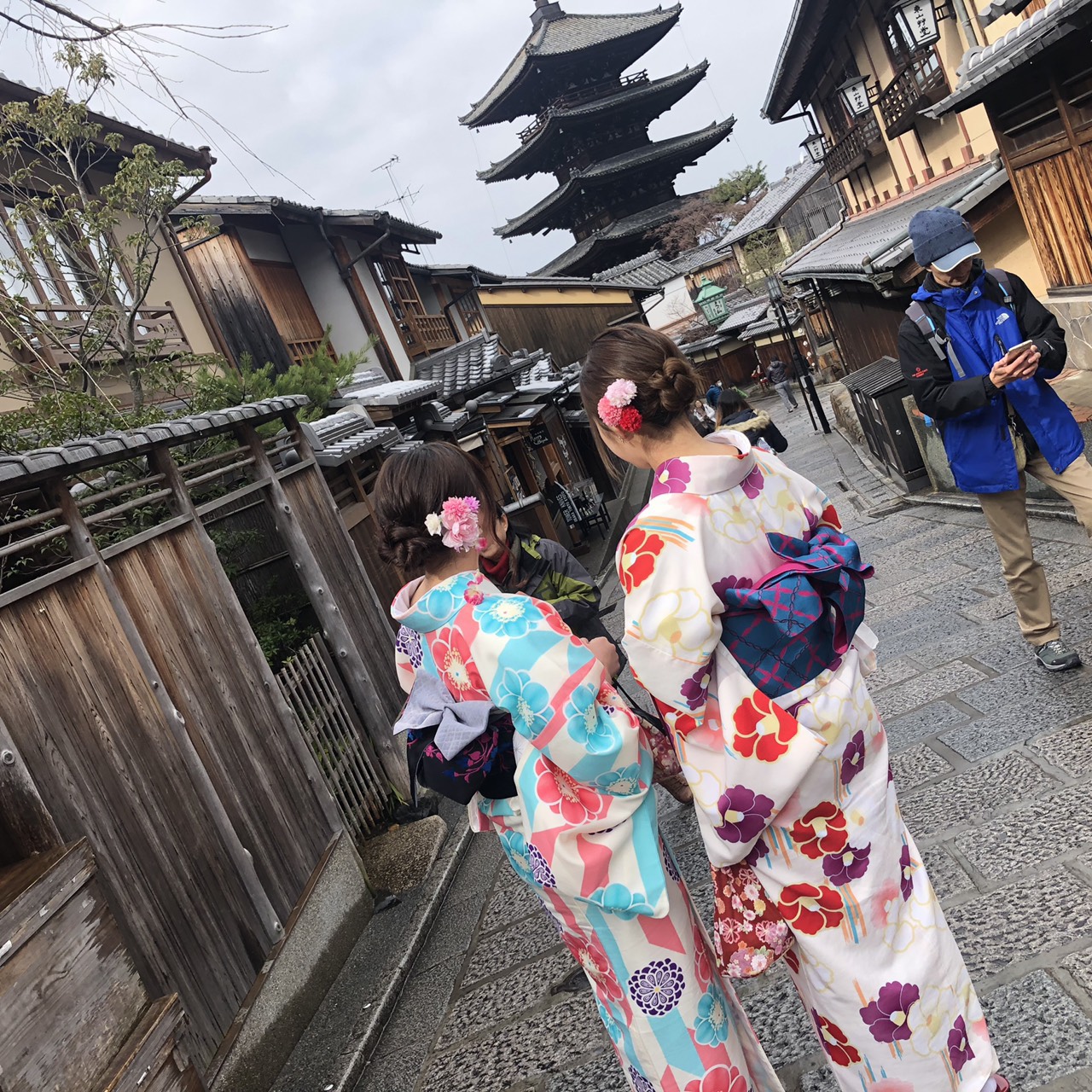 雪の京都♡