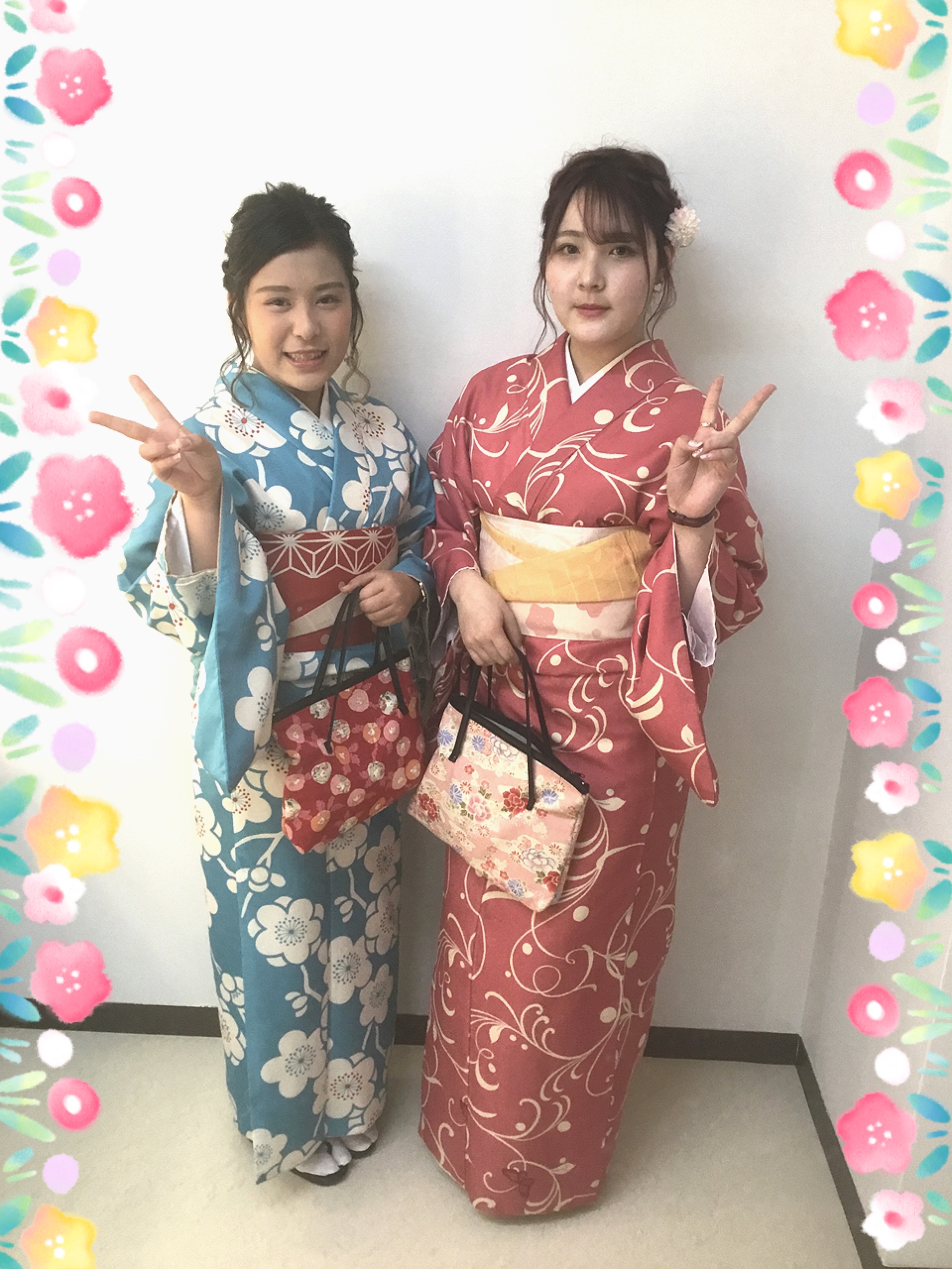 可愛い2人組♡