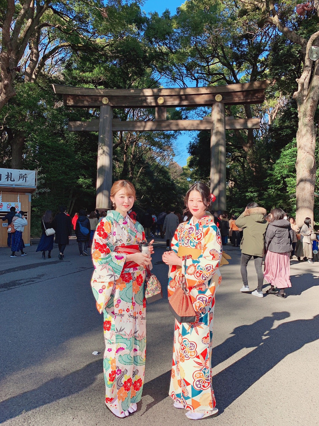 着物で明治神宮参拝に♪｜着物レンタルVASARA渋谷店