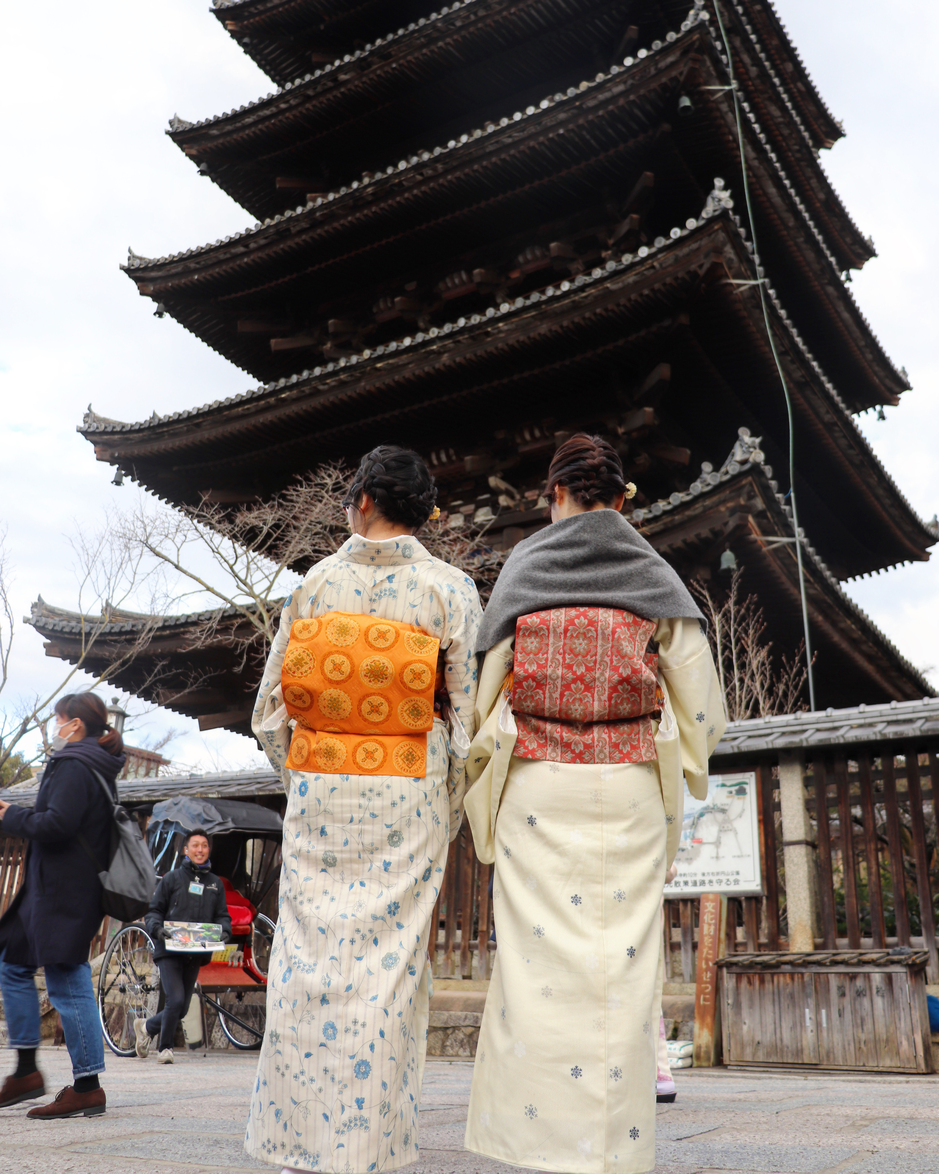 ２月の着物散策♪